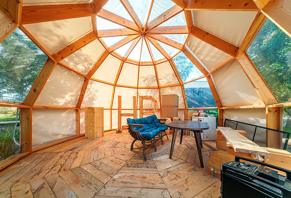 Дом из бруса в КП Грин Лаундж