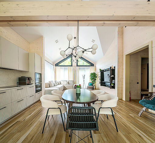 Дом из бруса в КП Грин Лаундж