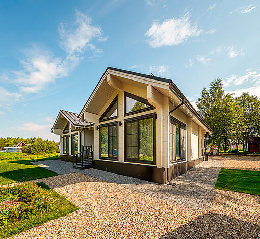 Дом из бруса в КП Грин Лаундж