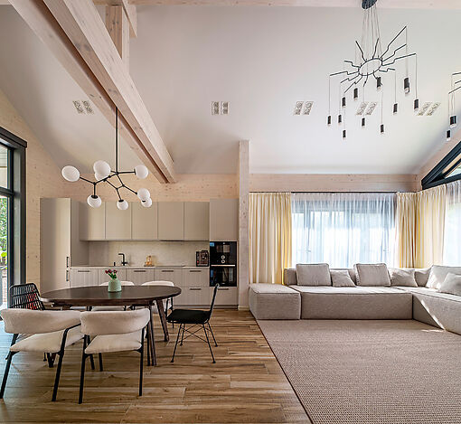 Дом из бруса в КП Грин Лаундж