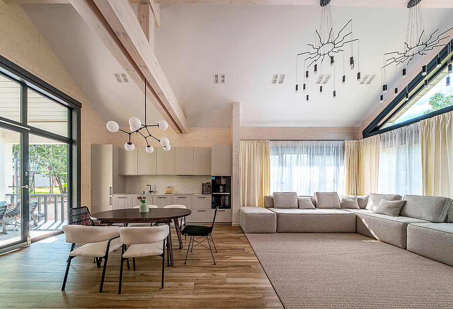 Дом из бруса в КП Грин Лаундж