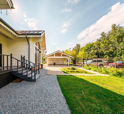 Дом из бруса в КП Грин Лаундж