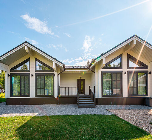 Дом из бруса в КП Грин Лаундж