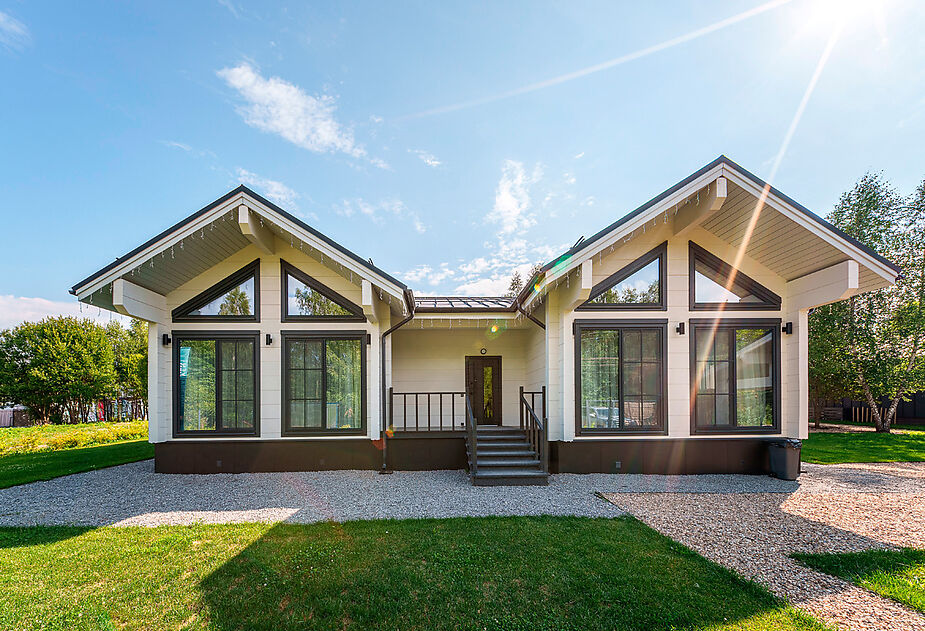 Дом из бруса в КП Грин Лаундж