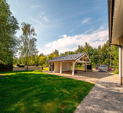 Дом из бруса в КП Грин Лаундж