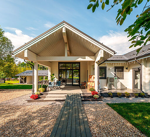 Дом из бруса в КП Грин Лаундж