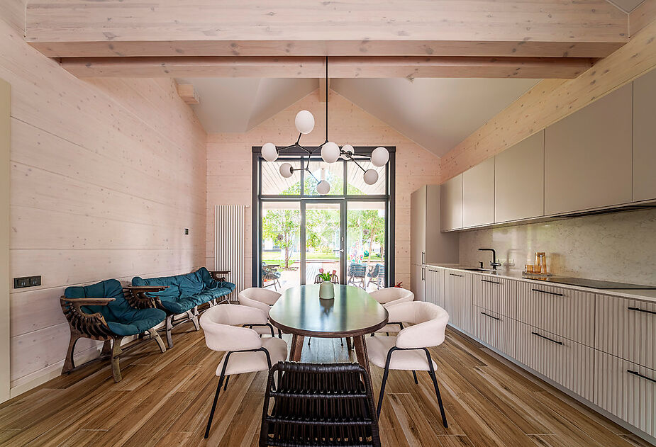 Дом из бруса в КП Грин Лаундж