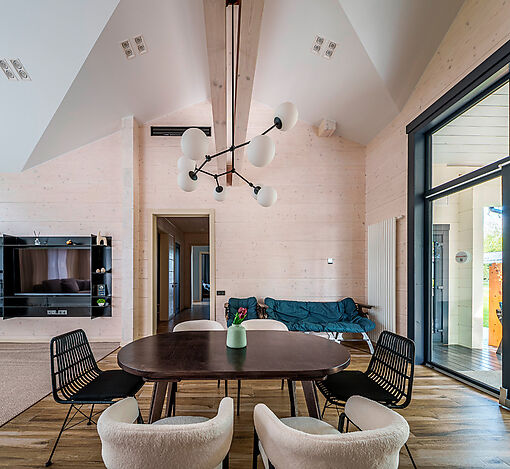 Дом из бруса в КП Грин Лаундж