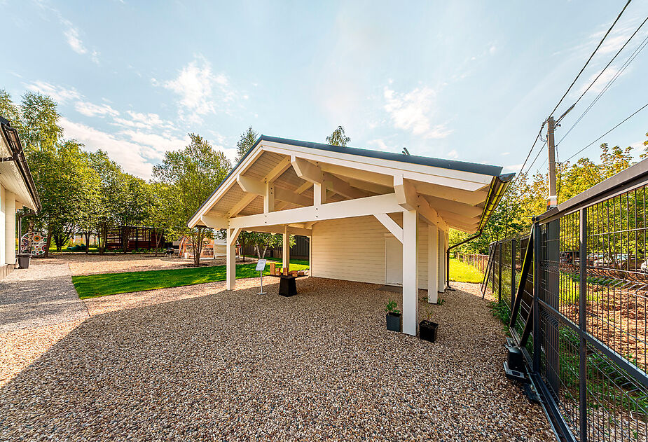 Дом из бруса в КП Грин Лаундж