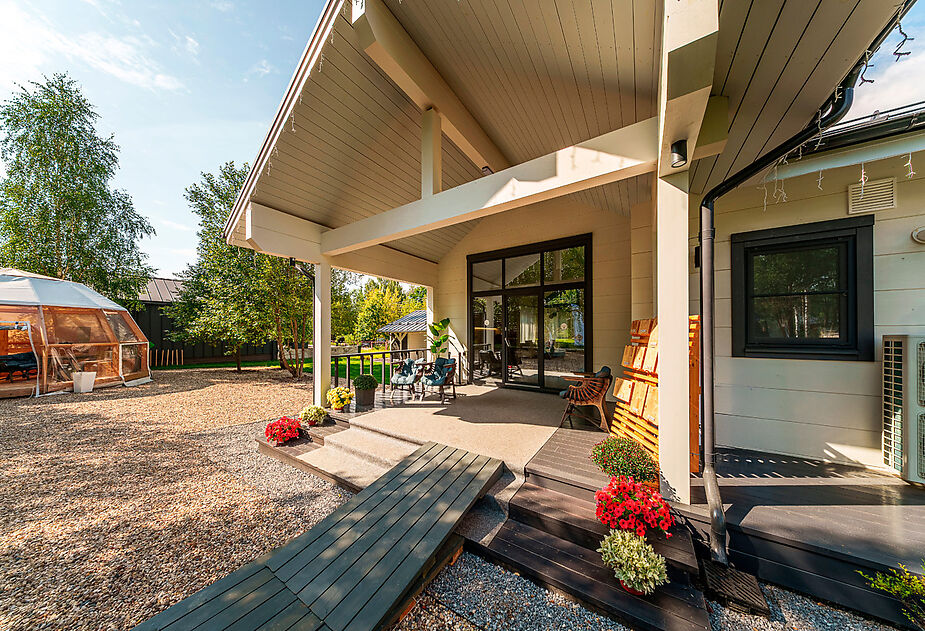 Дом из бруса в КП Грин Лаундж