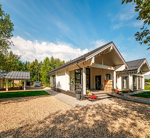 Дом из бруса в КП Грин Лаундж