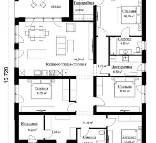 Новый дом в Подмосковные Просторы