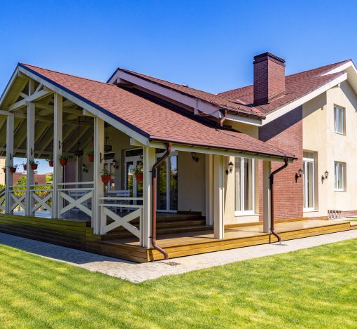 Дом с террасой в КП Покровский