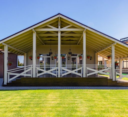 Дом с террасой в КП Покровский