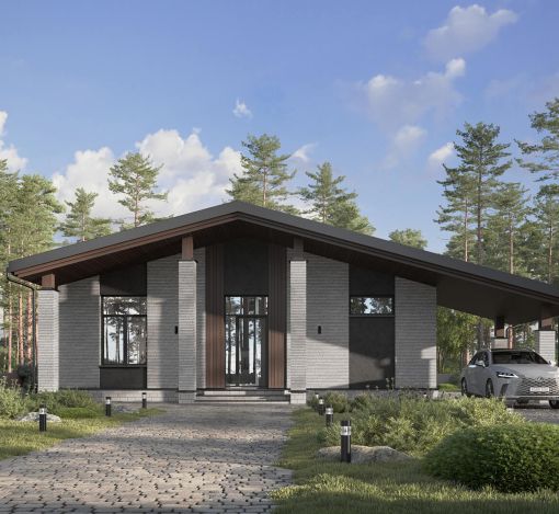 Дом шале в КП Зиккурат