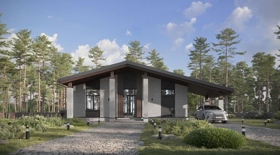 Дом шале в КП Зиккурат