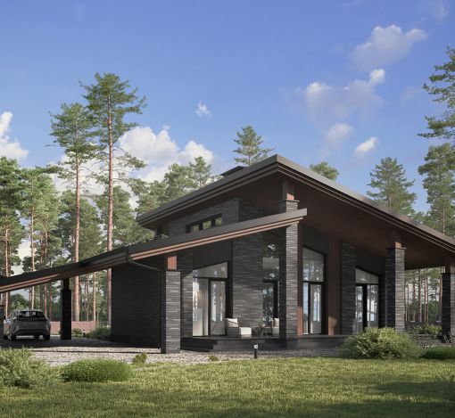 Дом шале в КП Зиккурат