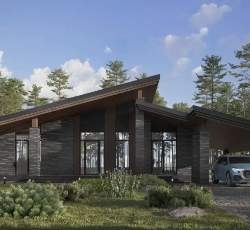 Дом шале в КП Зиккурат