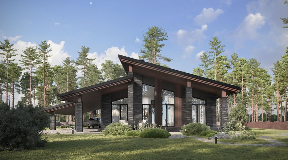 Дом шале в КП Зиккурат