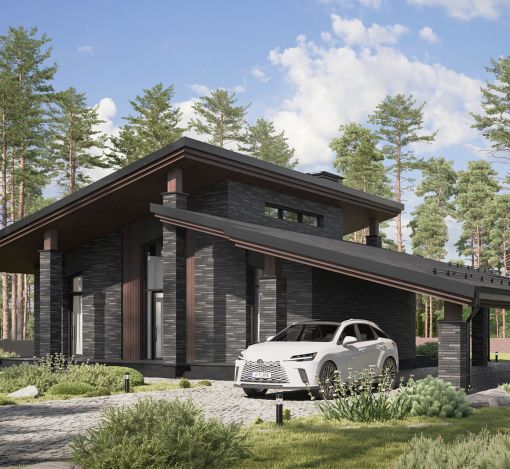 Дом шале в КП Зиккурат