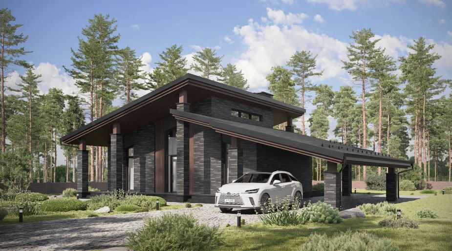 Дом шале в КП Зиккурат