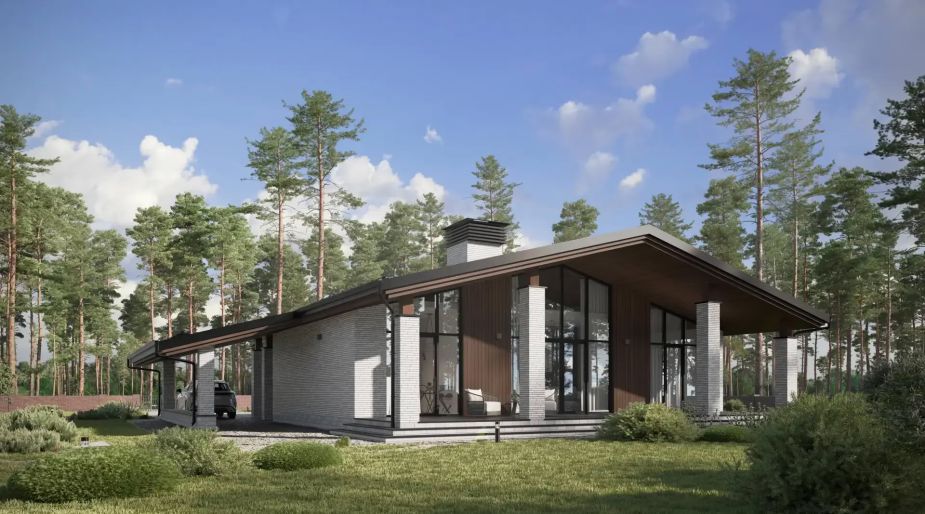 Дом шале в КП Зиккурат