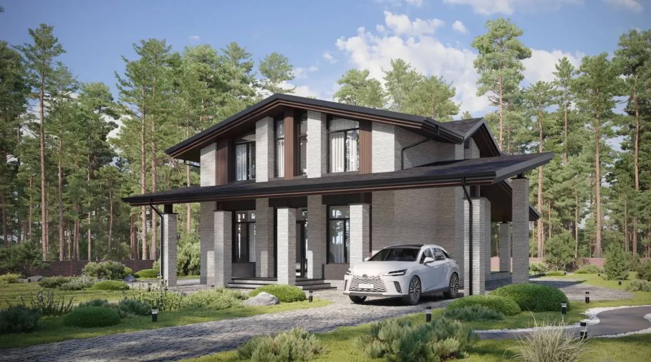 Дом шале в КП Зиккурат