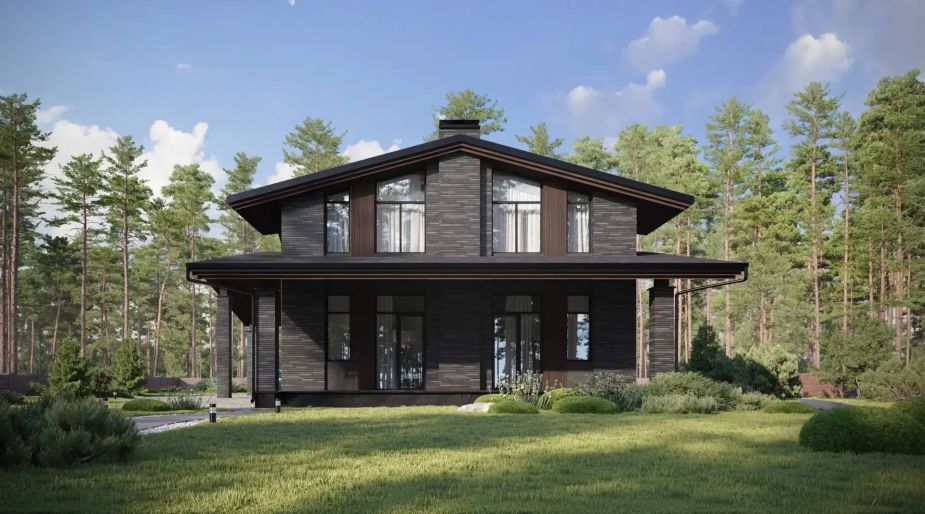 Дом шале в КП Зиккурат