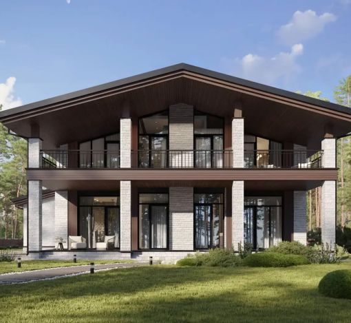 Дом шале в КП Зиккурат