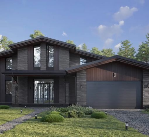 Дом шале в КП Зиккурат