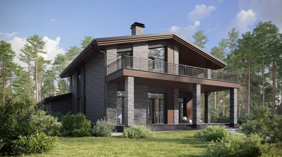 Дом шале в КП Зиккурат