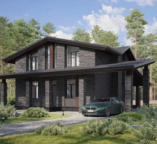 Дом шале в КП Зиккурат