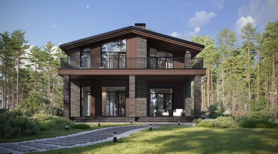 Дом шале в КП Зиккурат