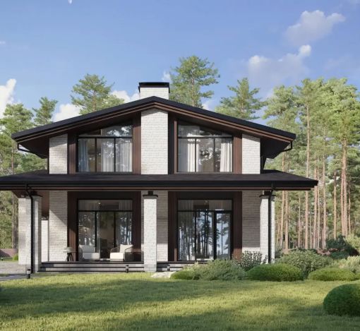 Дом шале в КП Зиккурат