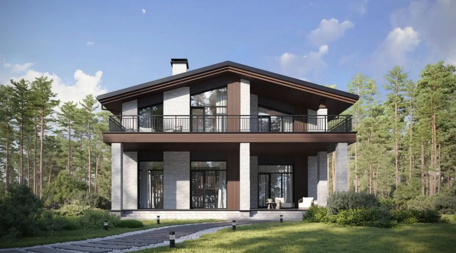 Дом шале в КП Зиккурат