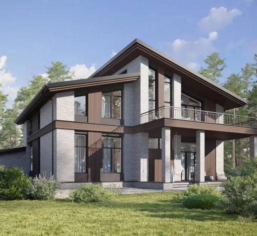 Дом шале в КП Зиккурат