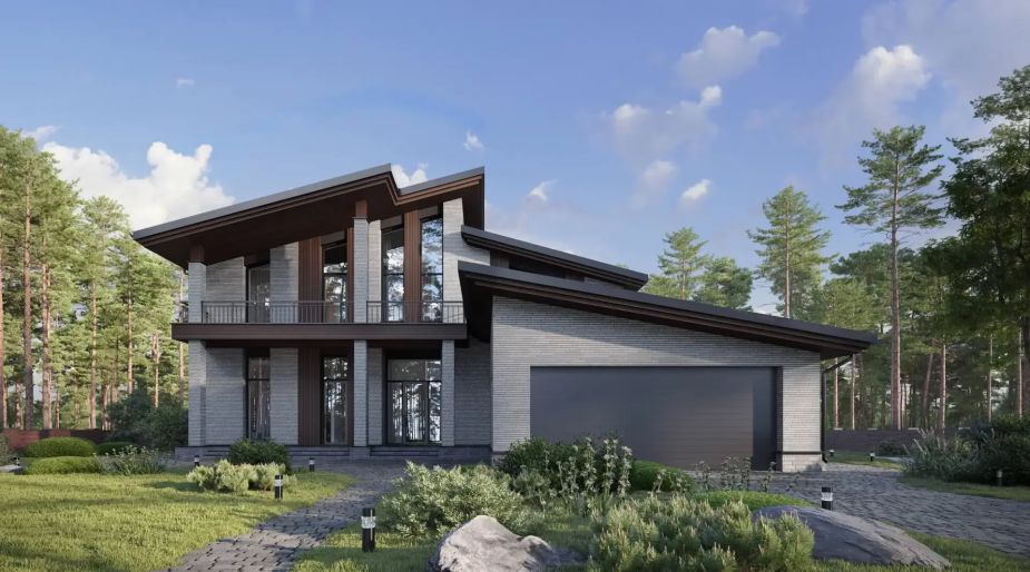 Дом шале в КП Зиккурат