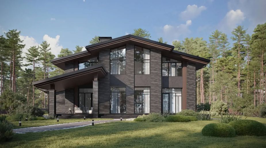 Дом шале в КП Зиккурат