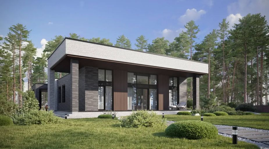 Дом хай-тек в КП Зиккурат