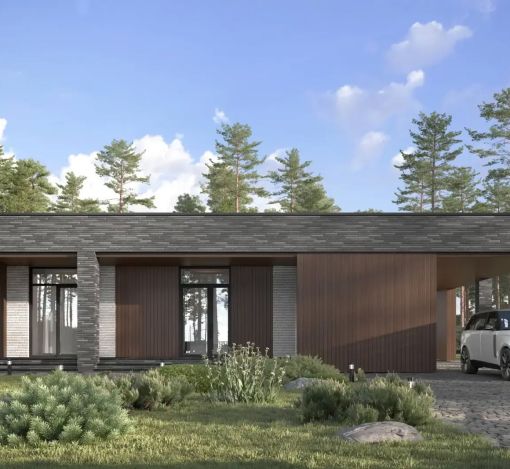 Дом хай-тек в КП Зиккурат