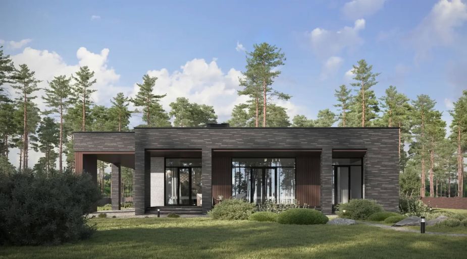 Дом хай-тек в КП Зиккурат