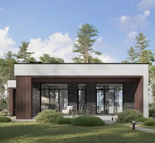 Дом хай-тек в КП Зиккурат