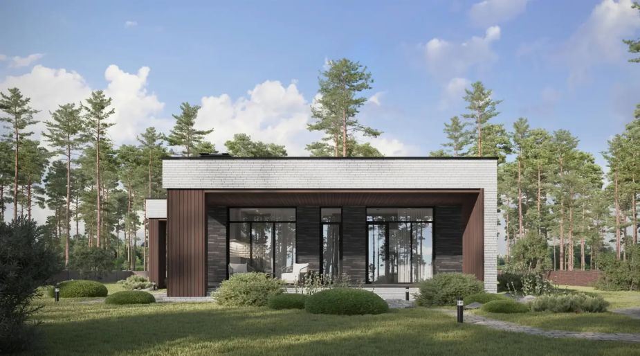 Дом хай-тек в КП Зиккурат