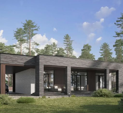 Дом хай-тек в КП Зиккурат