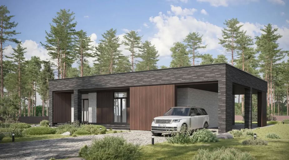 Дом хай-тек в КП Зиккурат