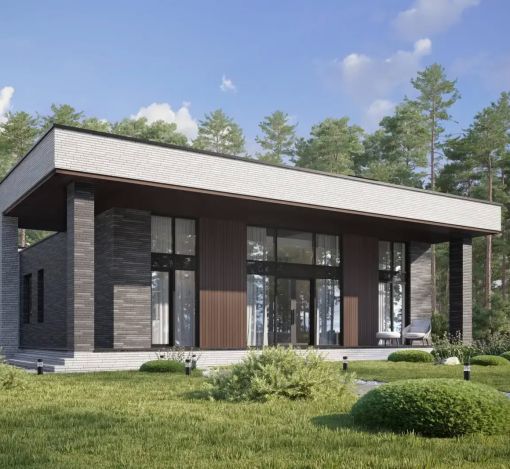 Дом хай-тек в КП Зиккурат