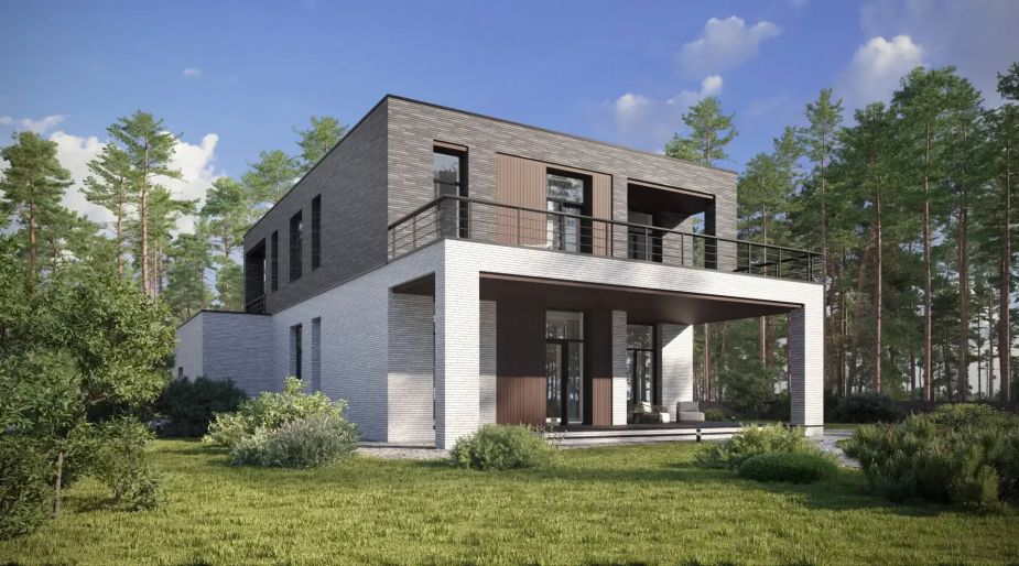 Дом хай-тек в КП Зиккурат