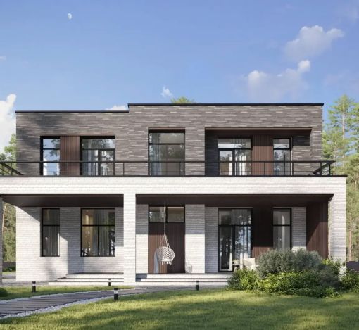 Дом хай-тек в КП Зиккурат