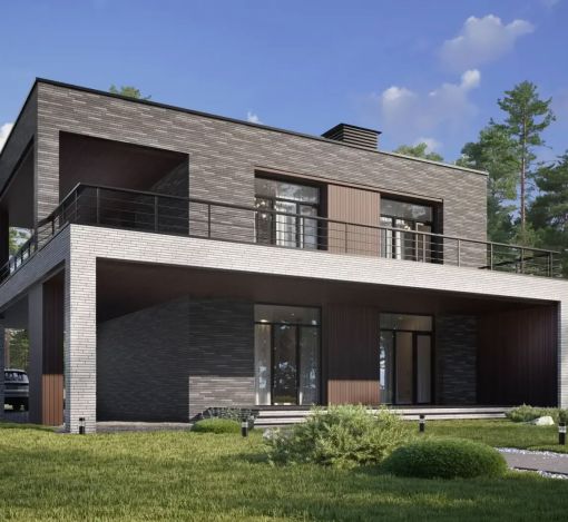 Дом хай-тек в КП Зиккурат