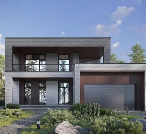 Дом хай-тек в КП Зиккурат